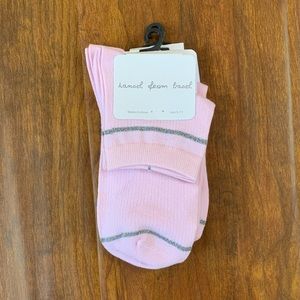 Pink Socks w/ Sparkle Trim Hansel from Basel